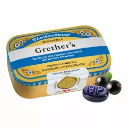 GRETHERS Fekete ribizli ezüst zf.Past.tin, 110 g