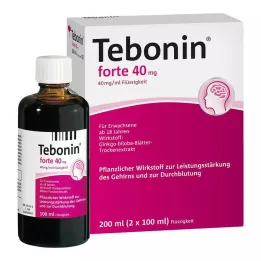 TEBONIN forte 40 mg oldat, 2X100 ml