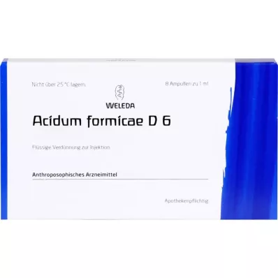 ACIDUM FORMICAE D 6 ampulla, 8 db