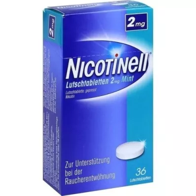 NICOTINELL 2 mg-os mentolos cukorkák, 36 db