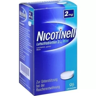 NICOTINELL 2 mg-os mentolos cukorkák, 96 db