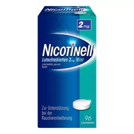 NICOTINELL 2 mg-os mentolos cukorkák, 96 db