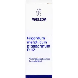 ARGENTUM METALLICUM praeparatum D 12 trituráció, 20 g