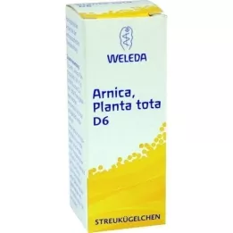 ARNICA PLANTA tota D 6 golyócskák, 10 g