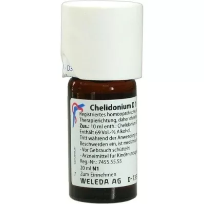 CHELIDONIUM D 1 Hígítás, 20 ml