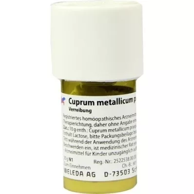 CUPRUM METALLICUM praep.D 30 Trituráció, 20 g