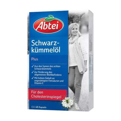 ABTEI Fekete köményolaj Plus kapszula, 48 kapszula