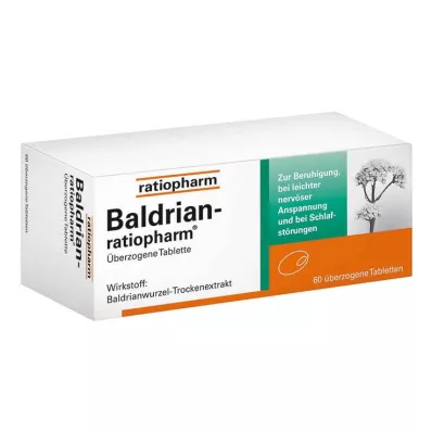 Valerian ratiopharm bevont tabletta, 60 db