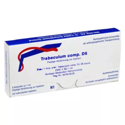 Trabeculum comp.D 6 ampulla, 8 db Trabeculum comp.D 6 ampulla, 8 db