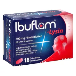 IBUFLAM-400 mg lizin filmtabletta, 18 db