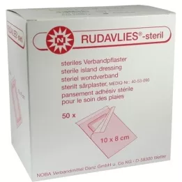RUDAVLIES-steril sebtapasz 8x10 cm, 50 db