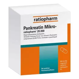 PANKREATIN Micro-ratio.20.000 bélsavval bevont kemény kapszula, 200 db