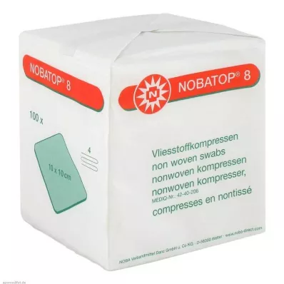 NOBATOP 8 kompressz 10x10 cm nem steril, 100 db