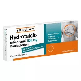 HYDROTALCIT-ratiopharm 500 mg rágótabletta, 20 db