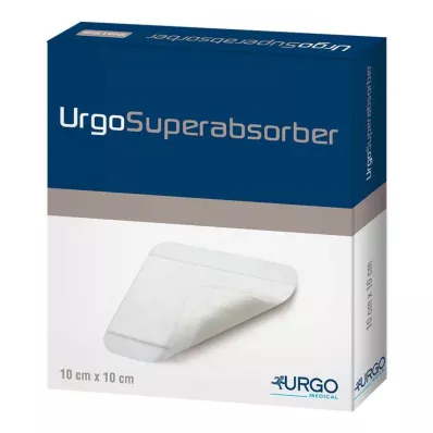 URGOSUPERABSORBER 10x10 cm-es kötszer, 25 db