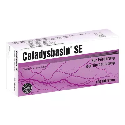 Cefadysbasin SE tabletta, 100 db
