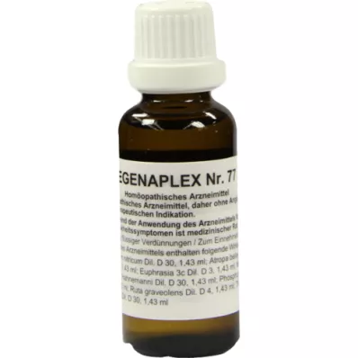 REGENAPLEX No.77 a csepp, 30 ml