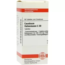 CAUSTICUM HAHNEMANNI C 30 tabletta, 80 db