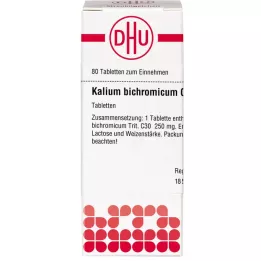 KALIUM BICHROMICUM C 30 tabletta, 80 db