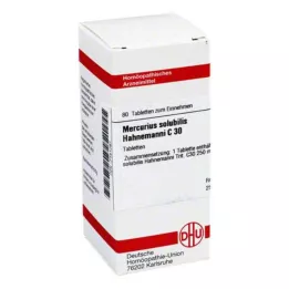 MERCURIUS SOLUBILIS Hahnemanni C 30 tabletta, 80 db