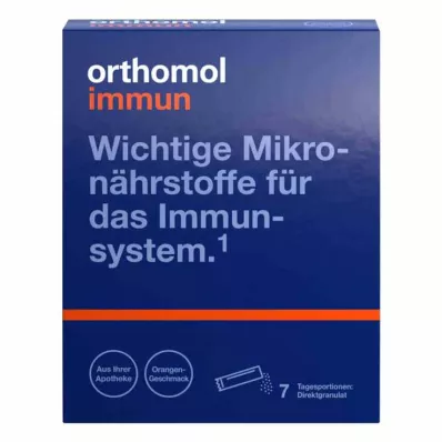 ORTHOMOL Immune Direct granulátum narancs, 7 db