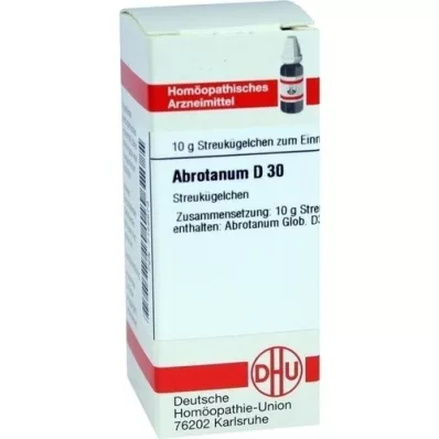 ABROTANUM D 30 gömböcskék, 10 g