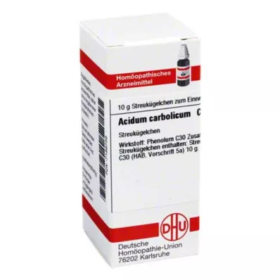 ACIDUM CARBOLICUM C 30 gömböcskék, 10 g ACIDUM CARBOLICUM C 30 gömböcskék, 10 g