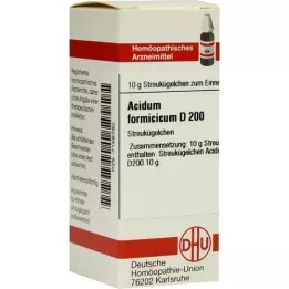 ACIDUM FORMICICUM D 200 golyócskák, 10 g