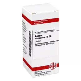 ACIDUM FORMICICUM D 30 tabletta, 80 db