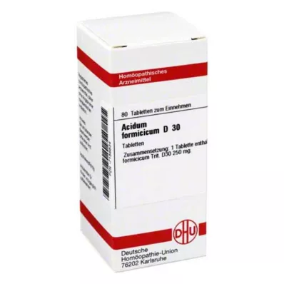 ACIDUM FORMICICUM D 30 tabletta, 80 db ACIDUM FORMICICUM D 30 tabletta, 80 db