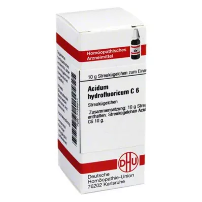 DHU Acidum hydrofluoricum C 6 Gl, 10 g
