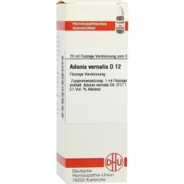 ADONIS VERNALIS D 12 Hígítás, 20 ml