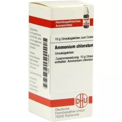 AMMONIUM CHLORATUM D 6 gömböcske, 10 g