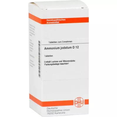DHU Ammonium iodatum D 12 tabletta, 80 db