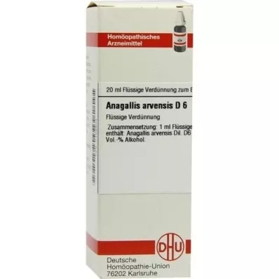 ANAGALLIS ARVENSIS D 6 Hígítás, 20 ml