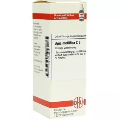 APIS MELLIFICA C 6 Hígítás, 20 ml