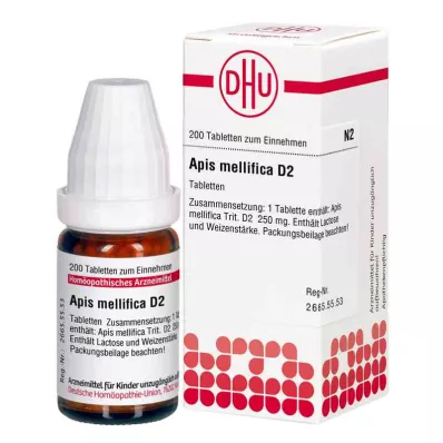 Apis Mellifica D2 tabletta (200 db) Apis Mellifica D2 tabletta (200 db)