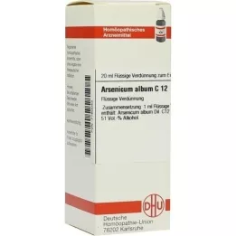 ARSENICUM ALBUM C 12 Hígítás, 20 ml