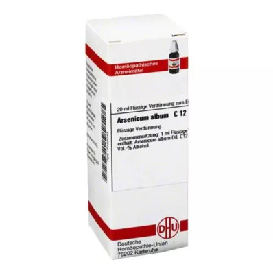 ARSENICUM ALBUM C 12 Hígítás, 20 ml