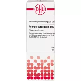 ASARUM EUROPAEUM D 12 Hígítás, 20 ml