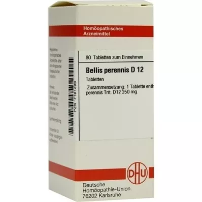 BELLIS PERENNIS D 12 tabletta, 80 db