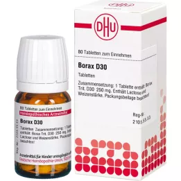 BORAX D 30 tabletta, 80 db