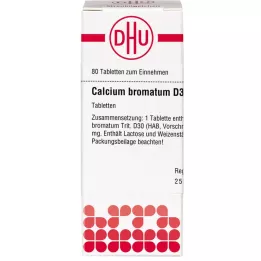 CALCIUM BROMATUM D 30 tabletta, 80 db