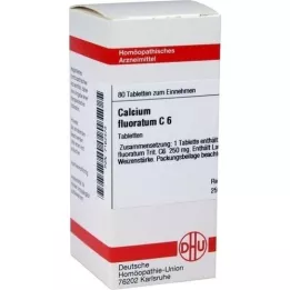 CALCIUM FLUORATUM C 6 tabletta, 80 db