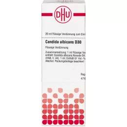 CANDIDA ALBICANS D 30 Hígítás, 20 ml