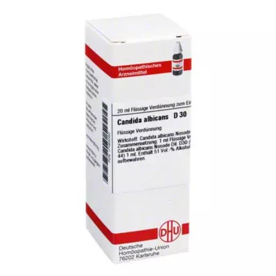 DHU Candida albicans D 30 Hígítás, 20 ml