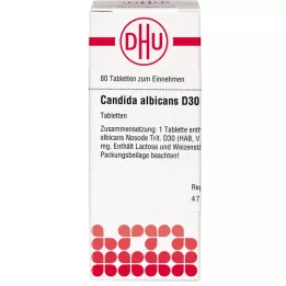 CANDIDA ALBICANS D 30 tabletta, 80 db