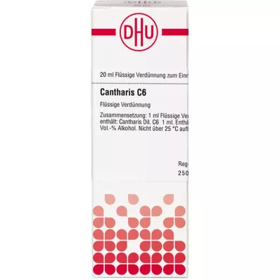 CANTHARIS C 6 Hígítás, 20 ml