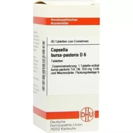 CAPSELLA BURSA pastoris D 6 tabletta, 80 db