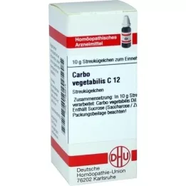 CARBO VEGETABILIS C 12 gömböcskék, 10 g